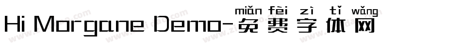 Hi Morgane Demo字体转换